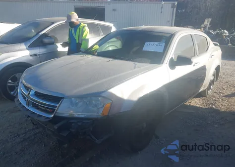2014 Dodge Avenger Se z USA, uszkodzony, nr VIN 1C3CDZAB6EN196269
